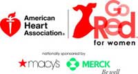 Go Red for Women an AHA program sponsored by Macy's and Merck